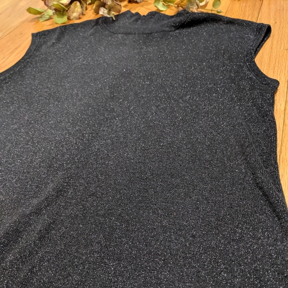 {Coldwater Creek} Sparkly Silk Top - Picture 2 of 4